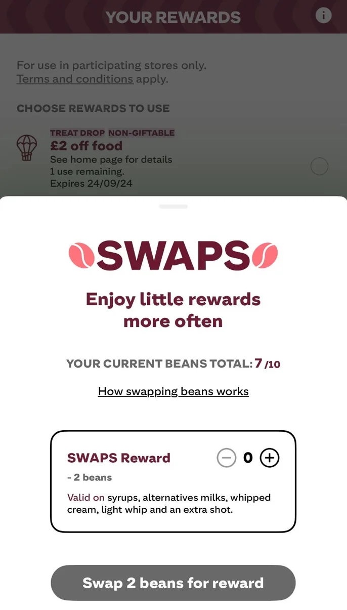 fast and slow loyalty: Costa Swaps