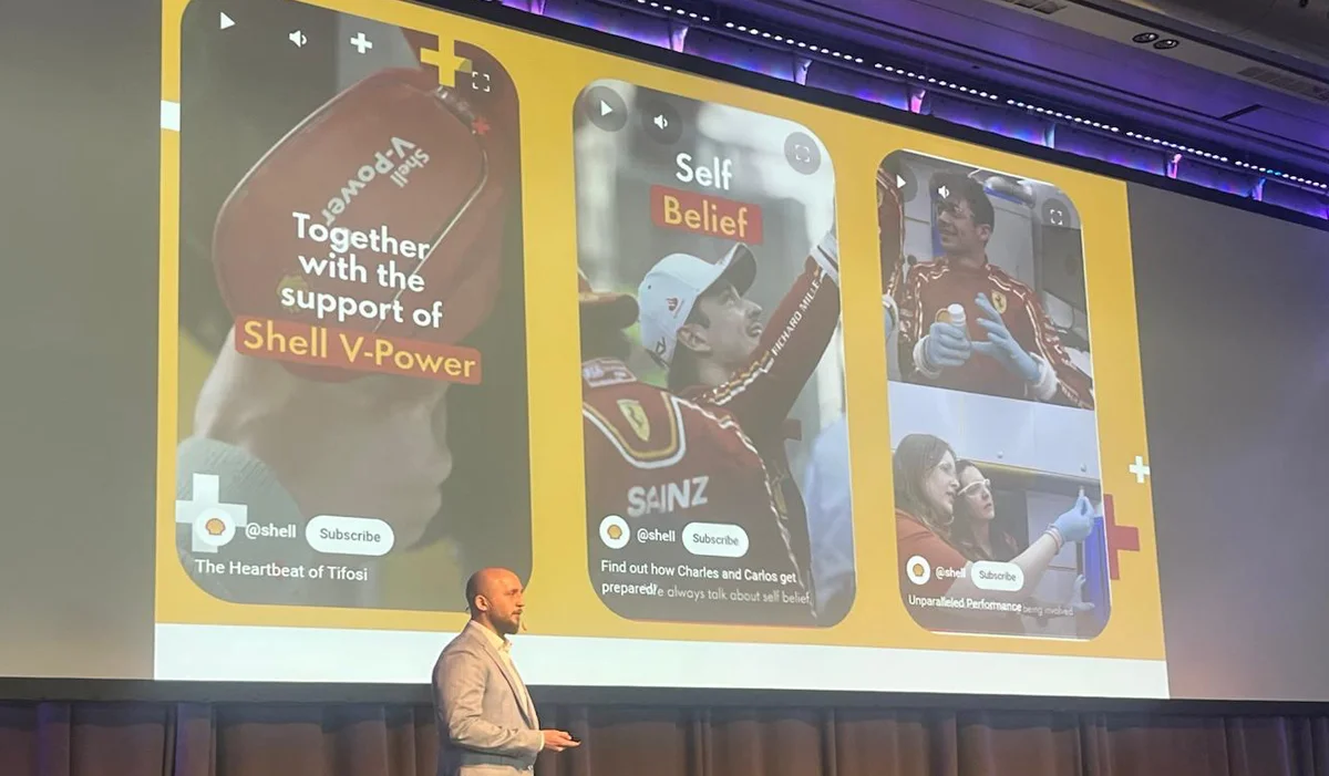 Loyalty Summit CXM: Jakub Krzakala of Shell Go+ presenting