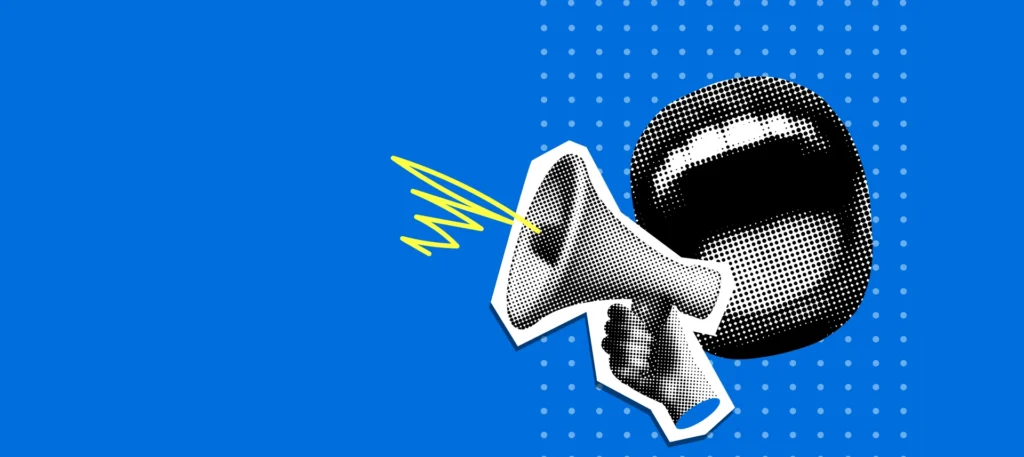 Best Ever Promotions: mouth shouting through a megaphone