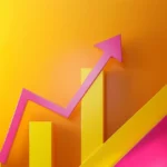 5 Loyalty Programme Trends: AI Generated image of colourful arrows and graphs