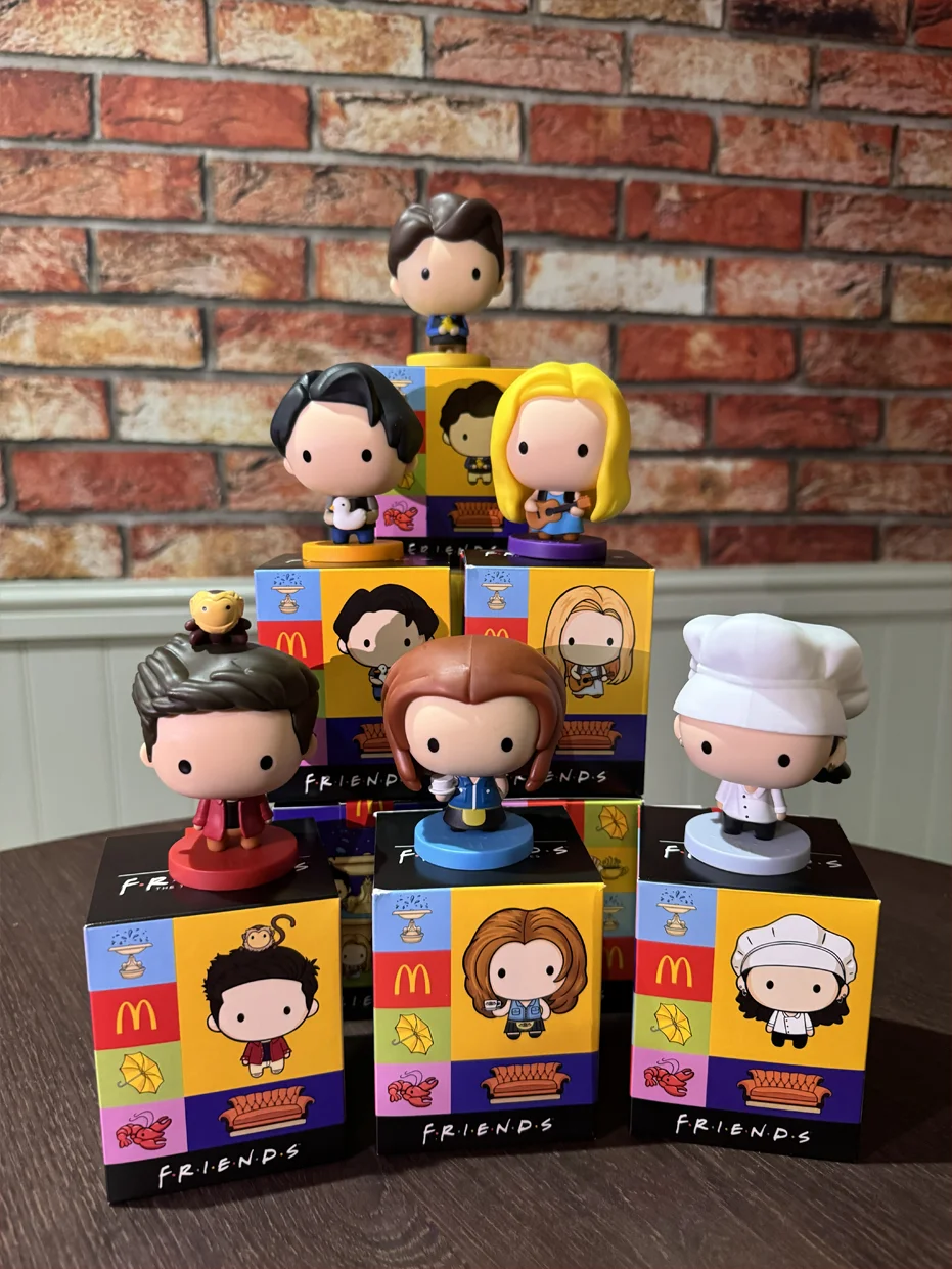 McDonald’s The One with Friends: All the friends collectables collected by our office