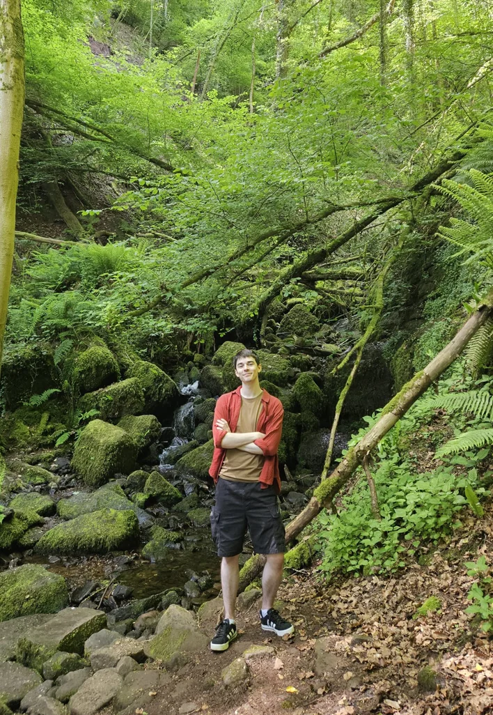Ben Phillips: in the greenery in Maderia