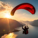 Risk Free Money Back Guarantee: person with a parachute to display risk free