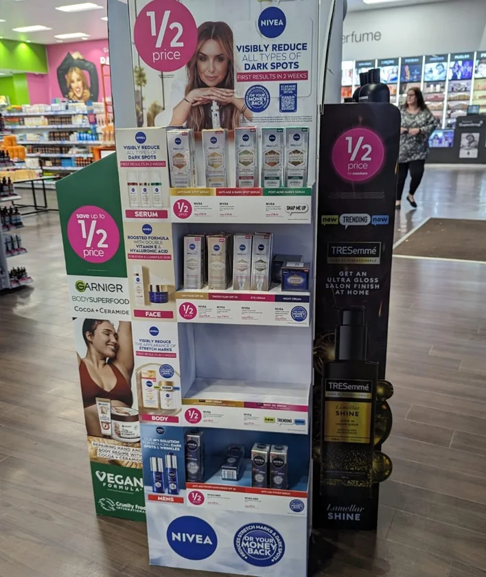 Risk Free Money Back Guarantee: Nivea MBG In-store POS