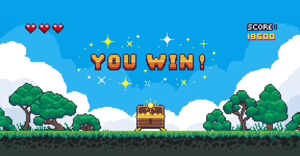 Gamification and Partnerships in Loyalty: Winning on games - pixelated games
